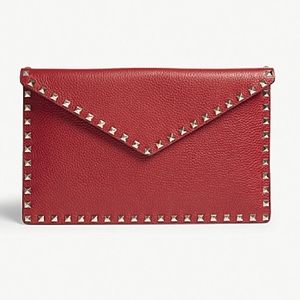 💕NWT💕Burgundy Envelope Clutch Purse 💕